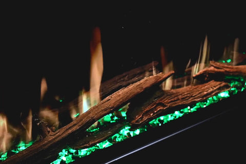 Image of Modern Flames Orion Multi-Sided 100-inch Heliovision Virtual Smart Built In Electric Fireplace - OR100-MULTI