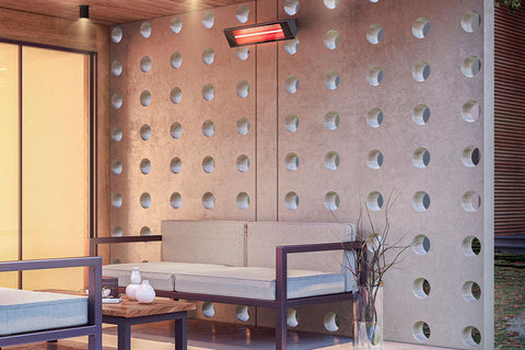 Image of Dimplex DIR 1800W Outdoor Indoor Electric Heater | DIR Infrared Electric Heater | DIR18A10GR