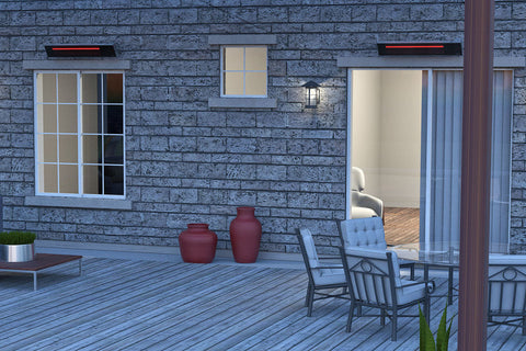 Image of Dimplex DIR 1800W Outdoor Indoor Electric Heater | DIR Infrared Electric Heater | DIR18A10GR
