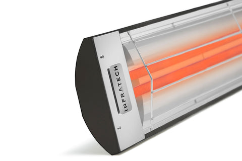 Image of Infratech CD Series Dual Element 4000 Watt 277V Outdoor Electric Heater | Infratech 39 in Electric Radiant Heater | CD4027BL