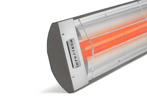 Image of Infratech CD Series Dual Element 4000 Watt 277V Outdoor Electric Heater | Infratech 39 in Electric Radiant Heater | CD4027GR