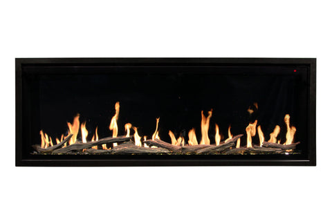 Image of Modern Flames Orion Slim 60 Inch Heliovision Virtual Recessed Wall Mount Electric Fireplace - OR60-SLIM