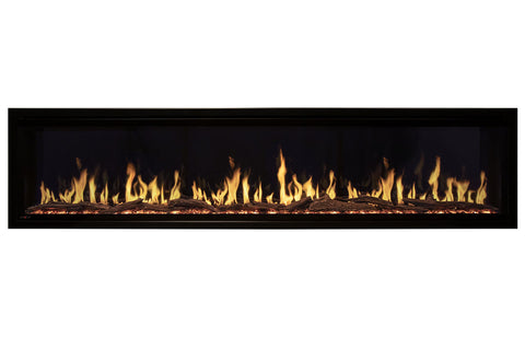 Image of Modern Flames Orion Slim 60 Inch Heliovision Virtual Recessed Wall Mount Electric Fireplace - OR60-SLIM