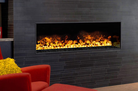 Image of Aquafire Pro AFireWater Prestige Pro Water Vapor 40'' Built-In Electric Fireplace Insert | Water Mist Electric Fireplace | AWPR-40-100 | Electric Fireplaces Depot