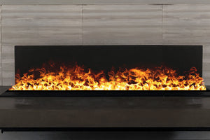 Aquafire® Lite 60'' Water Vapor Built-In Electric Firebox Insert