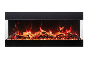Amantii Tru View Bespoke 75-inch Multi-Side View Built In Indoor/Outdoor Electric Fireplace