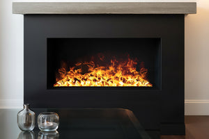 Aquafire Lite 40 inch Built-In Water Vapor Electric Fireplace - Water Mist Electric Fireplace - AWL-40-100