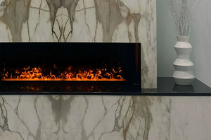 Aquafire Pro AFireWater Prestige Pro Water Vapor 20'' Built-In Electric Fireplace Insert | Water Mist Electric Fireplace | AWPR-20-50 | Electric Fireplaces Depot