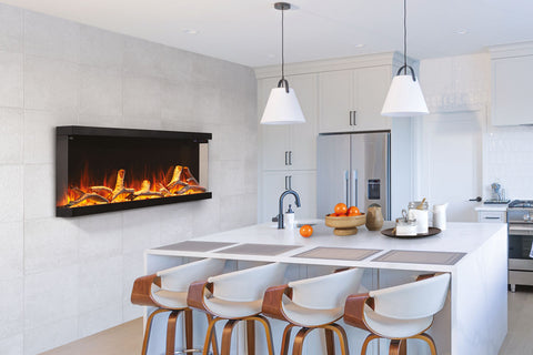 Image of Napoleon Astound  FlexMount Multi-Side View Smart Electric Fireplace 