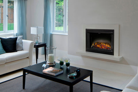 Image of Dimplex 33 inch Deluxe Electric Fireplace Insert - Firebox - Heater - BF33DXP - Electric Fireplaces Depot