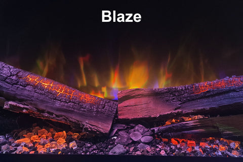 Image of Flamerite Fires E-FX Slim Line 40" Linear Built-In Electric Fireplace | SL 1000