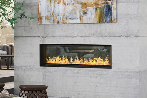 Image of Dimplex 60 inch Opti-Myst Pro RGB 1500 Built-In Electric Fireplace - CBX1500-AM - GBF1500-PRO 