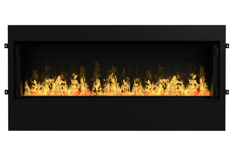 Image of Dimplex 60 inch Opti-Myst Pro RGB 1500 Built-In Electric Fireplace - CBX1500-AM - GBF1500-PRO 