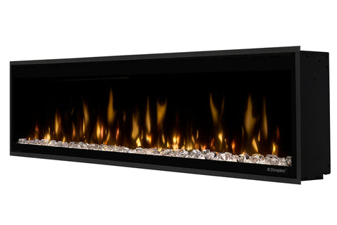 Image of Dimplex Ignite Evolve 74 inch Smart Recessed Built-In Linear Electric Fireplace - WiFi Electric Fireplace EVO74 500002608