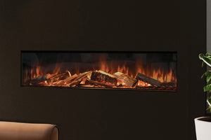 Evonic Fires 70-inch E-Lectra Multi-Side Built-In Linear Electric Fireplace - E-LECTRA70