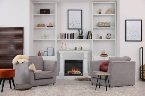 Image of Napoleon Element 36 inch Built In Electric Firebox Insert - Electric Firebox Heater - NEFB36H-BS - CEFB36H-BS 