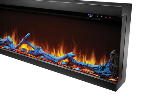 Image of Napoleon Astound FlexMount Multi-Side View Smart Electric Fireplace NEFL50AB NEFL62AB NEFL74AB  