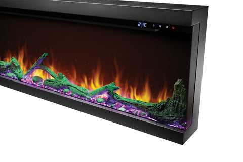 Image of Napoleon Astound FlexMount Multi-Side View Smart Electric Fireplace NEFL50AB NEFL62AB NEFL74AB  