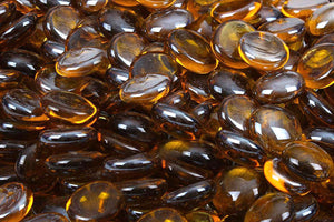 Napoleon Amber Glass Beads Media