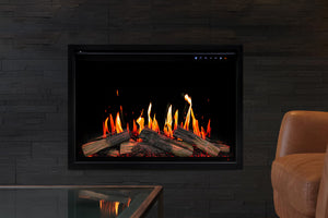 Modern Flames Orion Traditional V2 30 inch Heliovision Virtual Smart Built In Electric Fireplace - Firebox Insert OR30-TRAD-V2