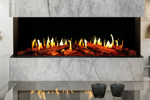 Modern Flames Orion V2 Multi-Sided 60-inch Heliovision Virtual Smart Built In Electric Fireplace - OR60-MULTI-V2