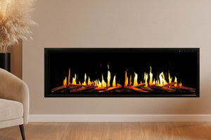 Modern Flames Orion Slim V2 60 Inch Heliovision Virtual Recessed Wall Mount Electric Fireplace - OR60-SLIM-V2
