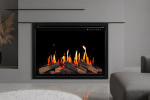 Modern Flames Orion Traditional V2 42 inch Heliovision Virtual Smart Built In Electric Fireplace - Firebox Insert OR42-TRAD-V2