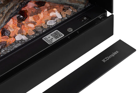 Image of Dimplex Ignite Quest Smart Built-In Electric Firebox -Floor trim