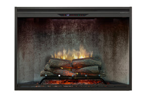 NEW! Dimplex Revillusion 42 inch Built-In Electric Firebox w/ Glass and Plug Kit | Weathered Concrete