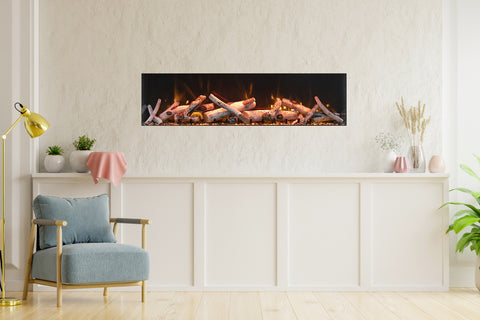 Image of Remii  Extra Deep Built-In Indoor Outdoor Electric Fireplace | Heater | 