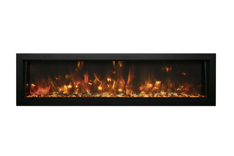 Image of Remii Extra Deep Built-In Indoor Outdoor Electric Fireplace 