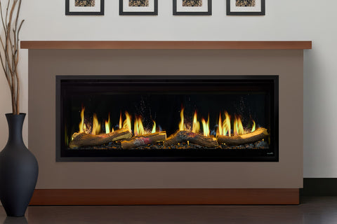 Image of SimpliFire Boyd 68 inch Ready to Finish Mantel Package with Allusion Edge Electric Fireplace
