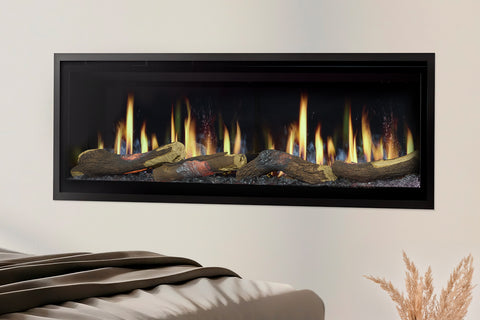 Image of SimpliFire Allusion Edge 60 Inch Smart Virtual Digital Electric Fireplace - SF-ALLE60