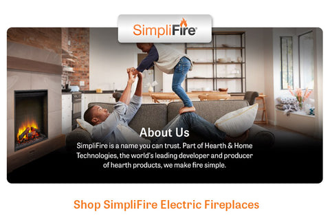 Image of Hearth & Home SimpliFire 30 inch Built-In Electric Firebox Insert | Electric Fireplace | SF-BI30-EB | Electric Fireplaces Depot
