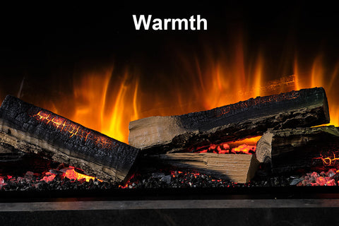 Image of Flamerite Fires E-FX Slim Line 40-inch Linear Built-In Electric Fireplace - FLR-FP-EFX-SL-1000 Flames