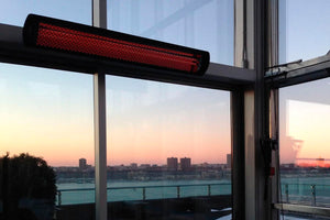 Bromic Tungsten Smart-Heat 2000 Watt Radiant Infrared Outdoor Electric Heater | Black | 240V