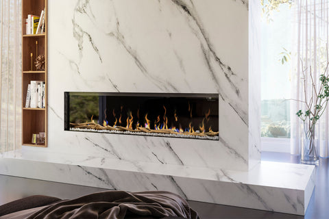 Image of Dimplex Ignite XL Bold 74-In Smart Built-In Linear Electric Fireplace - 3-Sided Multi-Sided Electric Fireplace - XLF7417-XD