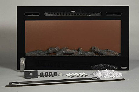 Image of Touchstone Sideline 36 inch Built-in Electric Fireplace - Heater - 80014 - Accessory - Electric Fireplaces Depot