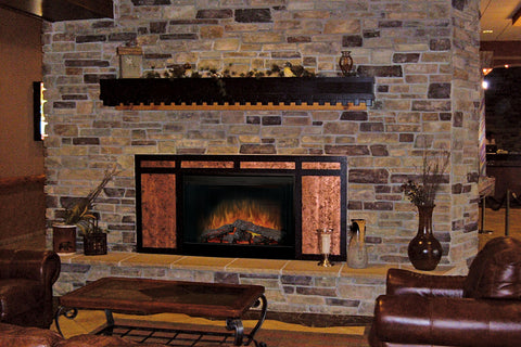 Image of Dimplex 45 inch Deluxe Electric Fireplace Insert - Firebox - Heater - BF45DXP - Electric Fireplaces Depot