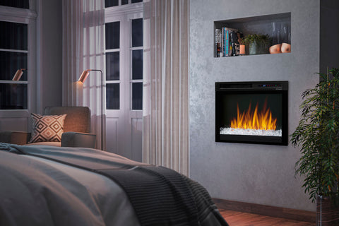 Image of Dimplex 26'' Multi-Fire XHD Electric Firebox - Fireplace - Insert - Heater - Glass - XHD26G