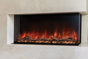 Modern Flames Landscape Pro Multi 80-inch 3 Sided and 2 Sided Built In Wall Mount Linear Electric Fireplace | LPM-8016 | Electric Fireplaces Depot