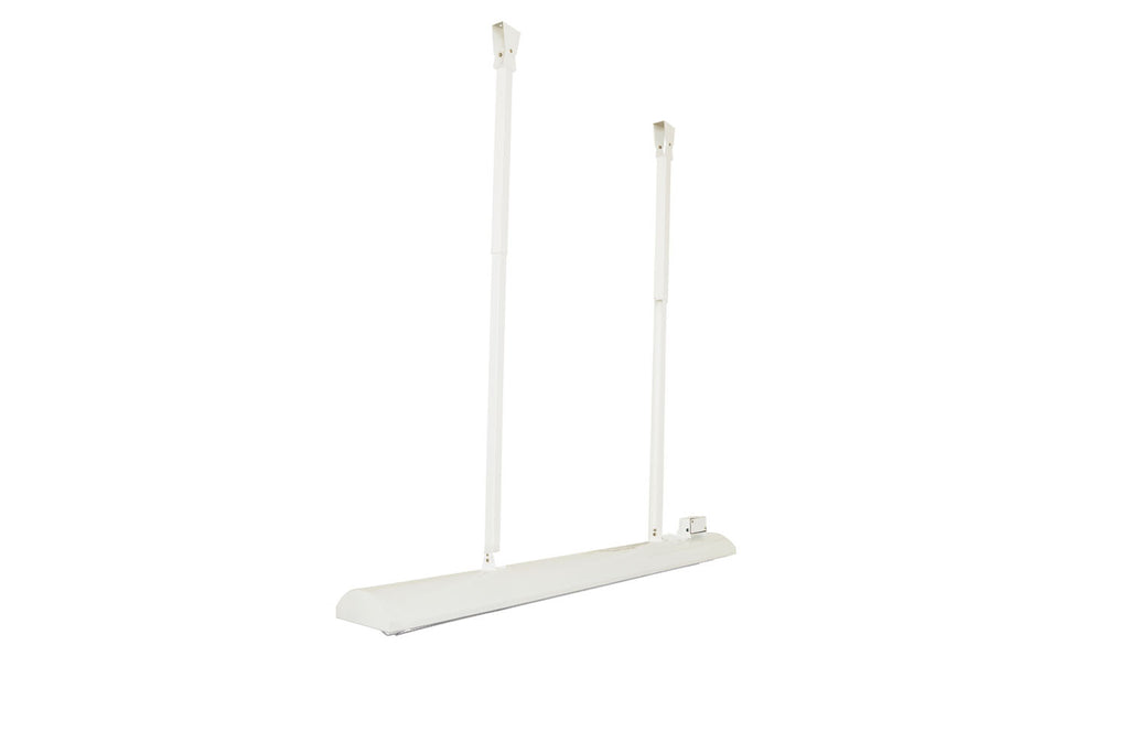 Infratech C-Series CD-Series Adjustable Mounting Drop Pole in White Finish | Infratech Drop Pole Kit | 13-1246WH