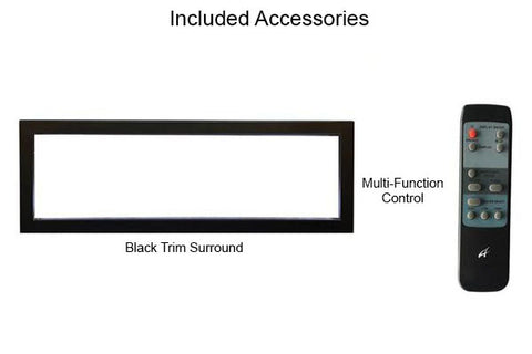 Image of Amantii Symmetry 74'' Built In Fully Recessed Flush Mount Linear Indoor & Outdoor Electric Fireplace | Extra Tall Deep | SYM-74-XT | Electric Fireplaces Depot
