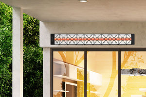 Infratech Motif Mediterranean Single Element Decorative Fascia Kit in Black Finish | BL1S39 BL1S61