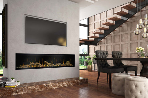 Image of Dimplex Ignite XL 74 inch Linear Electric Fireplace | Built-In | Wall Mount | XLF74 | Electric Fireplaces Depot