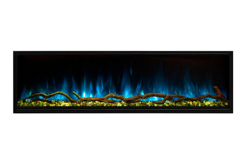 Image of Modern Flames Landscape Pro Slim 68-inch Built In Wall Mount Linear Electric Fireplace | LPS-6814 | Electric Fireplaces Depot