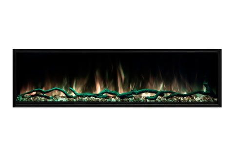 Image of Modern Flames Landscape Pro Slim 68-inch Built In Wall Mount Linear Electric Fireplace | LPS-6814 | Electric Fireplaces Depot