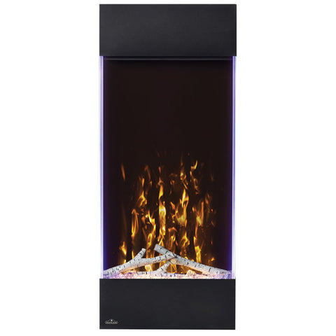 Image of Napoleon Allure Vertical 38 Inch Wall Mount Electric Fireplace - NEFVC38H - Electric Fireplaces Depot