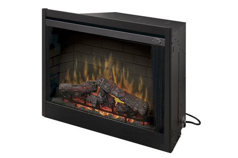 Image of Dimplex 33 inch Deluxe Electric Fireplace Insert - Firebox - Heater - BF33DXP - Electric Fireplaces Depot