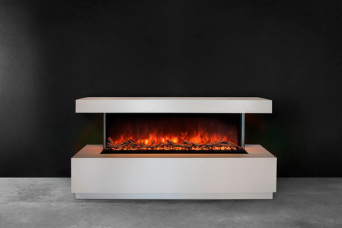 Image of Modern Flames Landscape Pro Multi 44-inch 3 Sided and 2 Sided Built In Wall Mount Linear Electric Fireplace | LPM-4416 | Electric Fireplaces Depot
